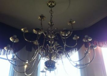 Chandelier Installation