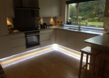 Kitchen LED installation